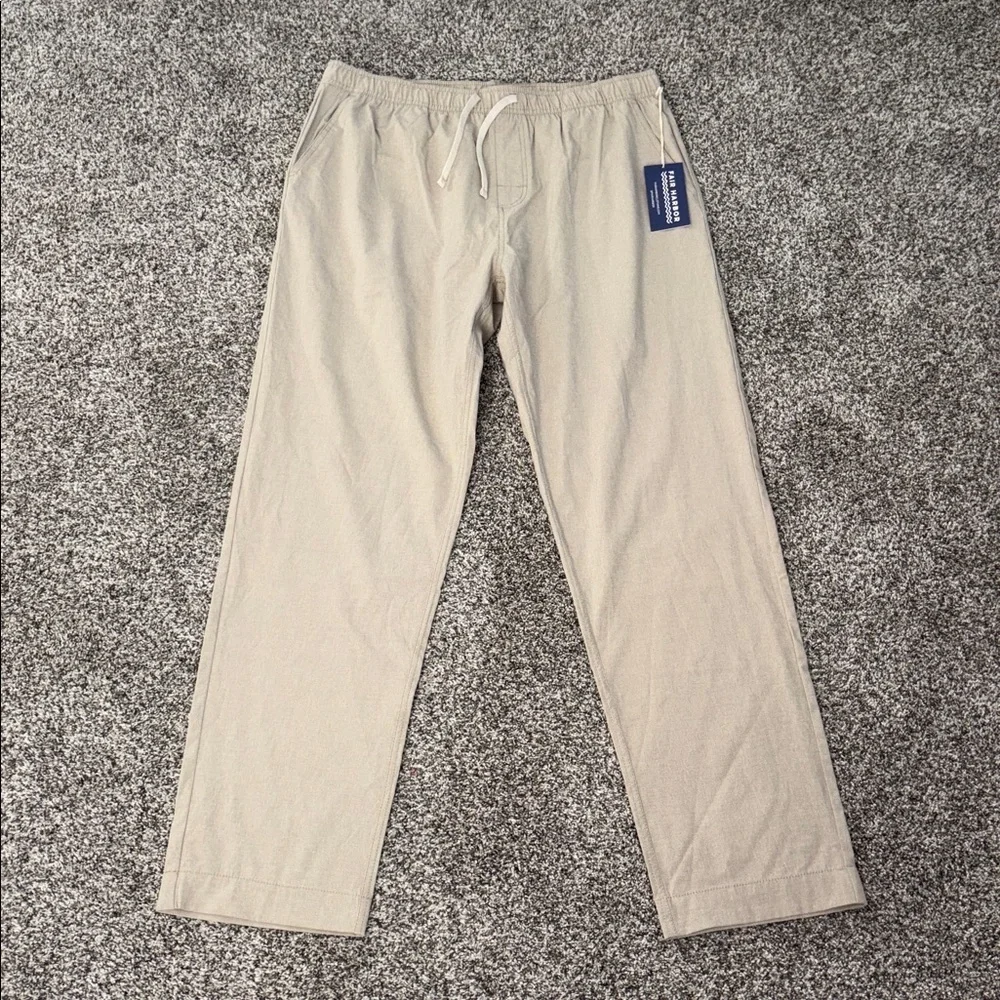 Fair Harbor One Pant in Khaki NWT